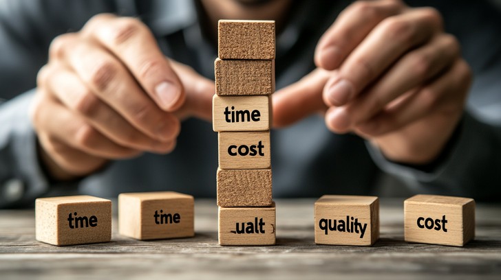 Blocks balancing time cost and quality